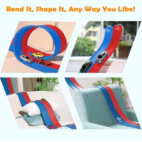 Kids Racing Track Set - Picture 3 of 4